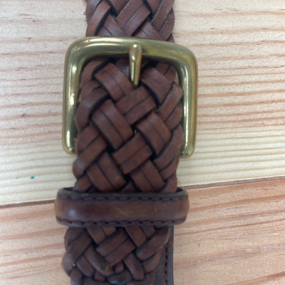 Belt Genuine Leather with Brass buckle - Picture 6 of 8